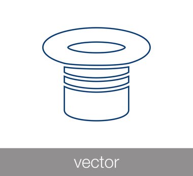 Beyefendinin şapka simgesi