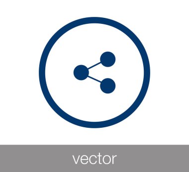 sosyal ağ simgesini.