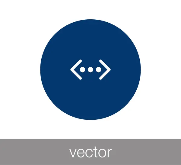 Icono de conexión ilustración . — Vector de stock