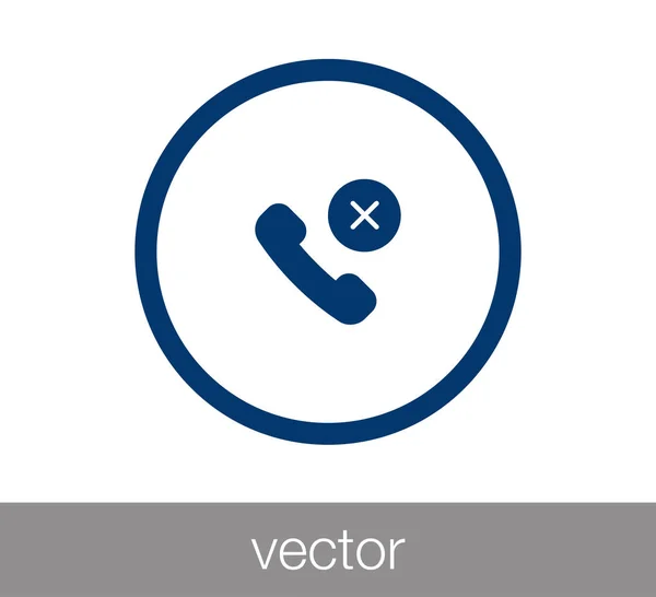 Ilustração do ícone do telefone . —  Vetores de Stock