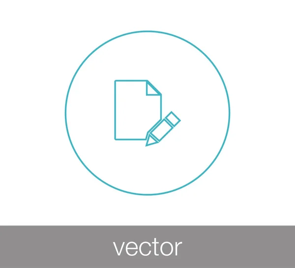 Diseño de icono de archivo — Vector de stock