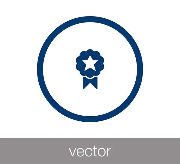 Troféu ícone simples — Vetor de Stock