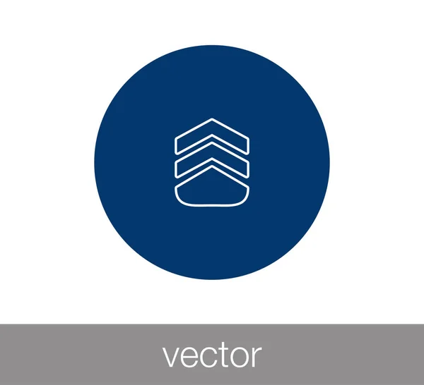 Trofeo icono simple — Vector de stock