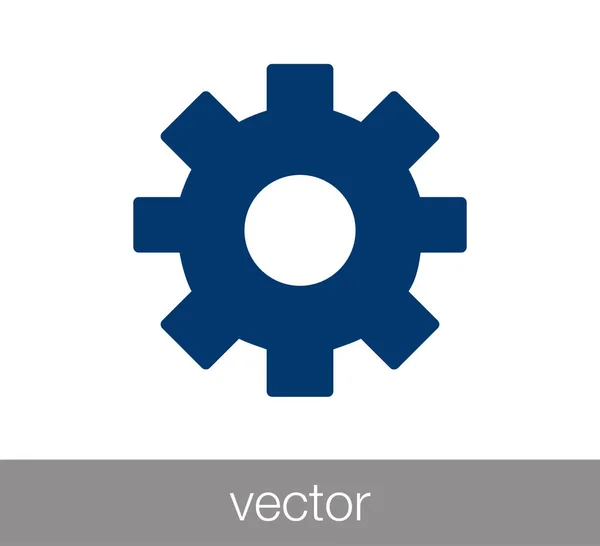 Cogwheel icon illustration — Stock Vector