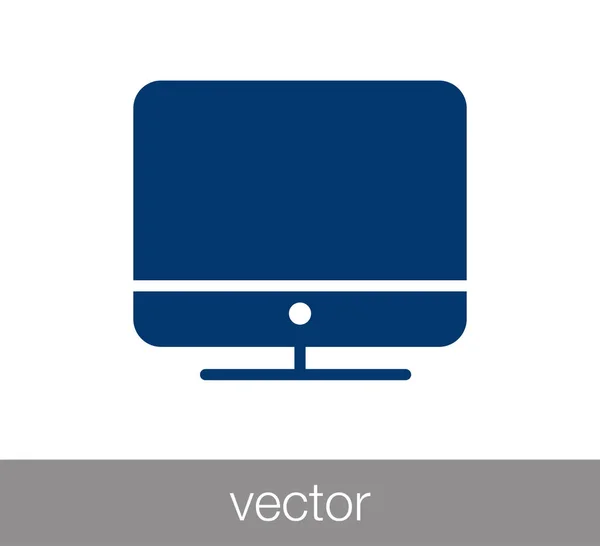 Icono de visualización ilustración — Vector de stock