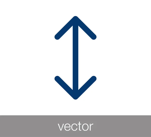 Icona web di scorrimento . — Vettoriale Stock