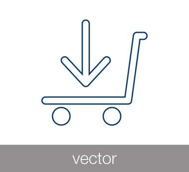 Alışveriş arabası simgesi