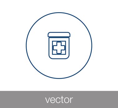 Uyuşturucu basit simgesi