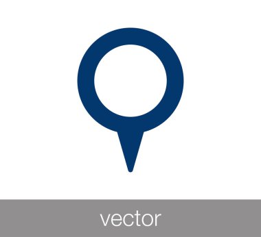 Harita iğne simgesi