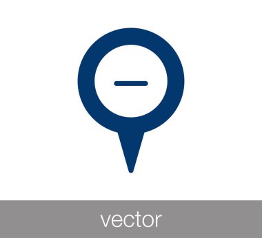 Harita iğne simgesi