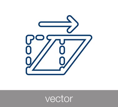 dönüşüm web simgesi.