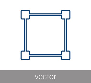 Seçili alanı simgesi