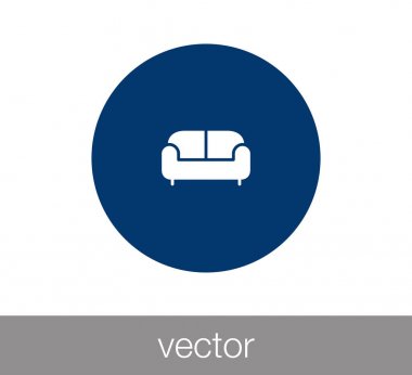 kanepe simge tasarlamak.