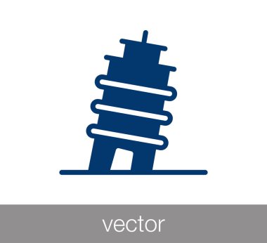 Pisa Kulesi simgesi.