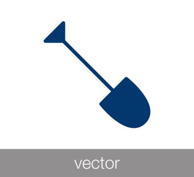 bahçe küreği simgesi