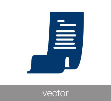 Alışveriş listesi simgesi