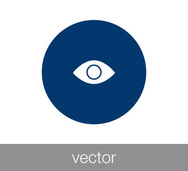 göz web simgesi.