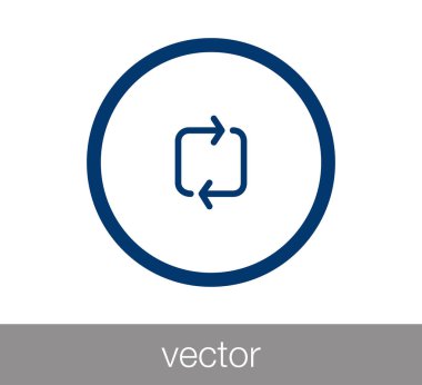 Yeniden yükle sembol simge.