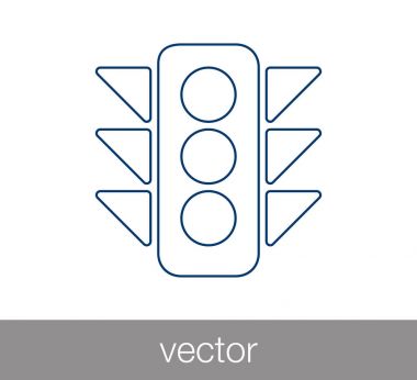 Trafik Işıkları Simgesi.