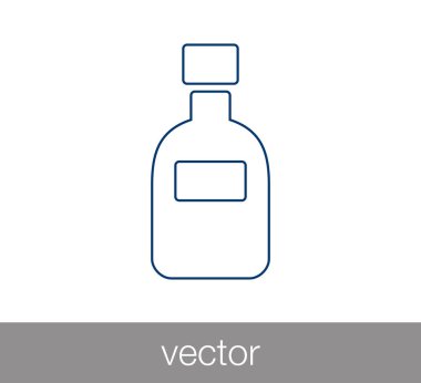 Tasarım şişe simgesinin