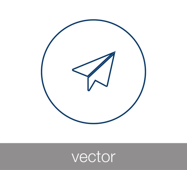 E-Mail-Symbol senden — Stockvektor