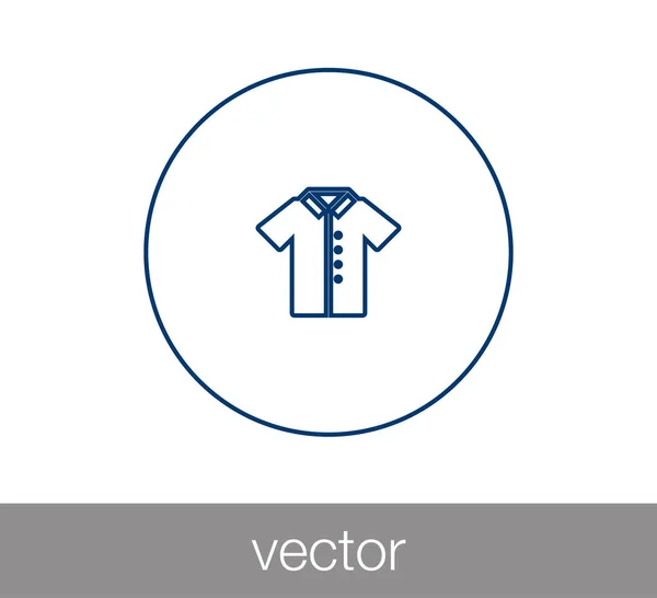 T-shirt ícone simples — Vetor de Stock