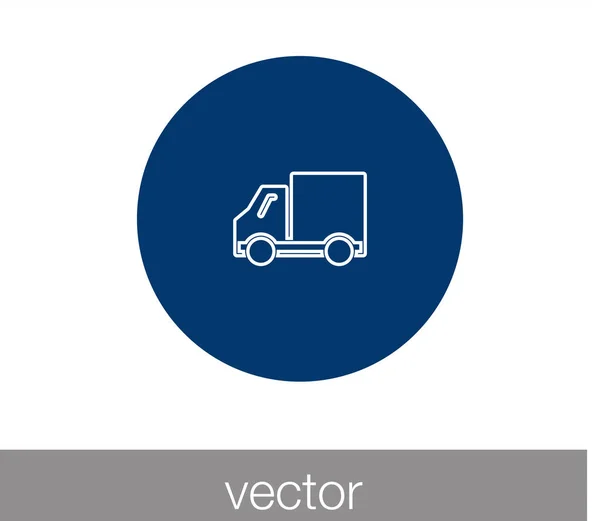 Truck icon. delivery icon. — Stock Vector