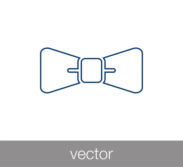 Motýlek ikona — Stockový vektor