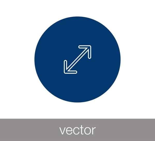 Ícone de ferramenta de escala —  Vetores de Stock