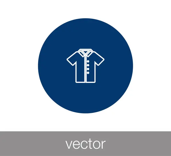 Camiseta icono simple — Vector de stock