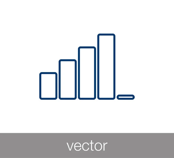 Icono de señal telefónica . — Vector de stock