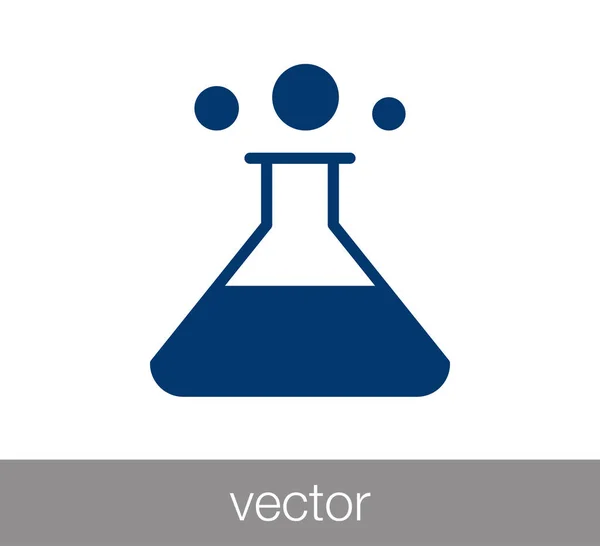 Chemieflaschen-Symbol — Stockvektor