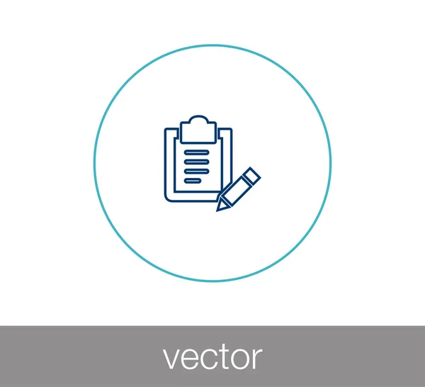 Design ikony souboru — Stockový vektor