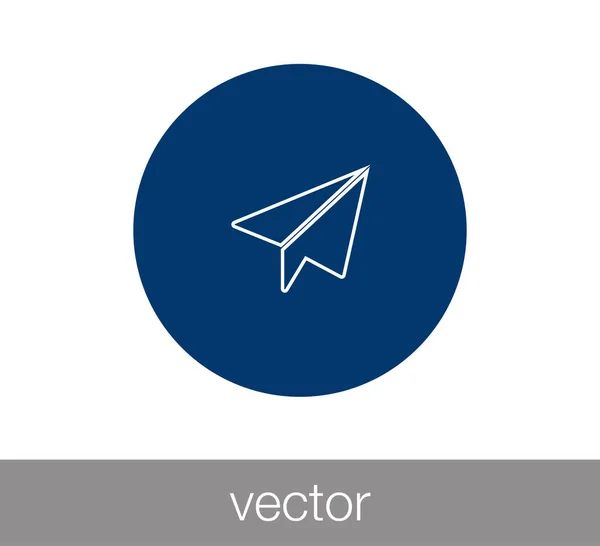 Skicka e-ikonen — Stock vektor