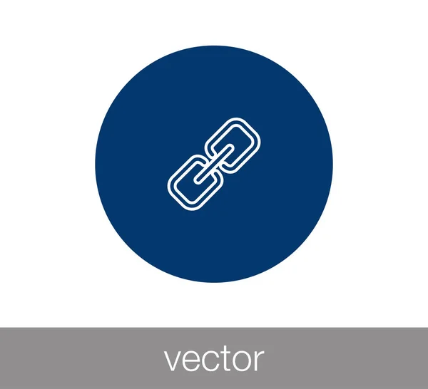 Web länkikon. — Stock vektor