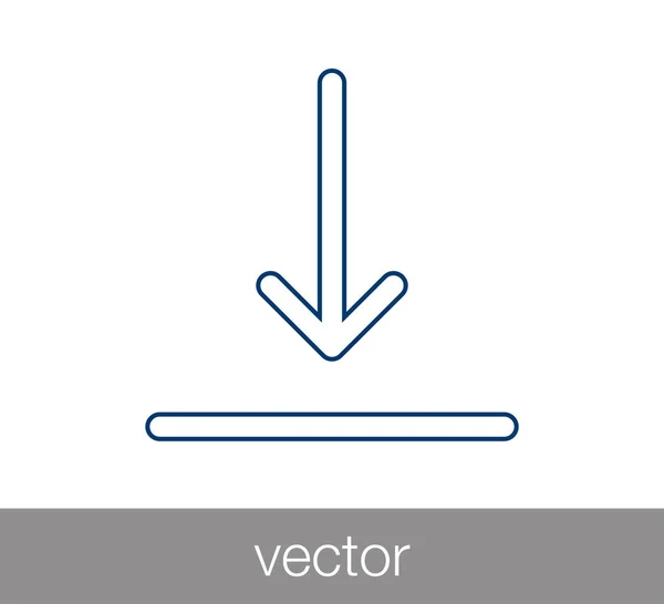 Symbolbild herunterladen — Stockvektor