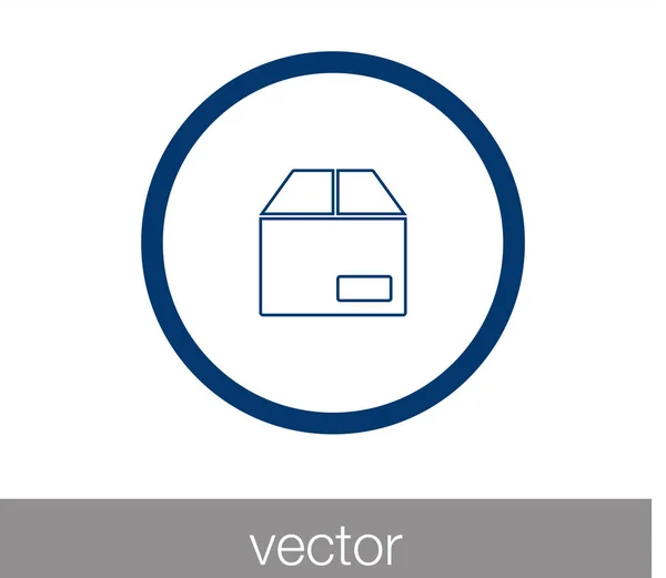 Vak pictogram. Lading vak pictogram. — Stockvector