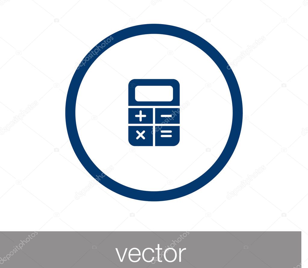 Calculator flat icon