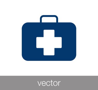 İlk yardım çantası simgesi