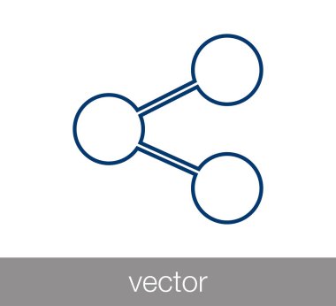 sosyal ağ simgesini.