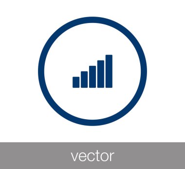 Telefon sinyal simgesi. 