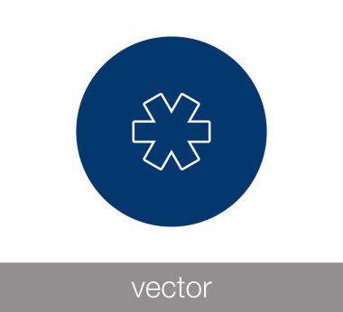 Yıldız anahtar simgesi.