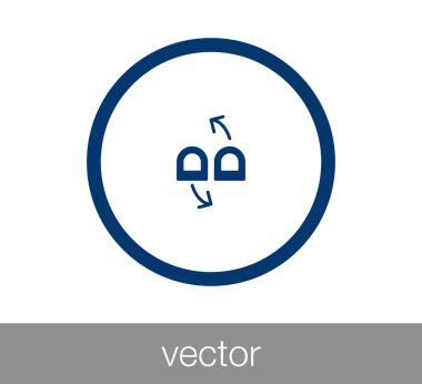 değmek jest simgesi.