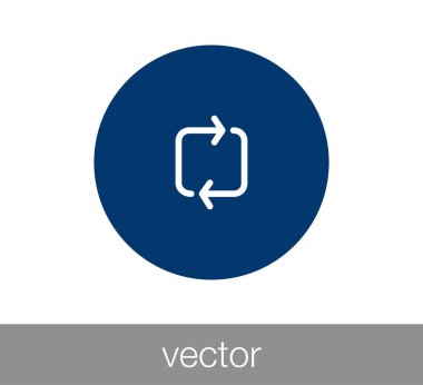 Yeniden yükle sembol simge.