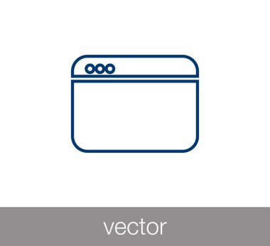 Pencere veya programlama simgesi