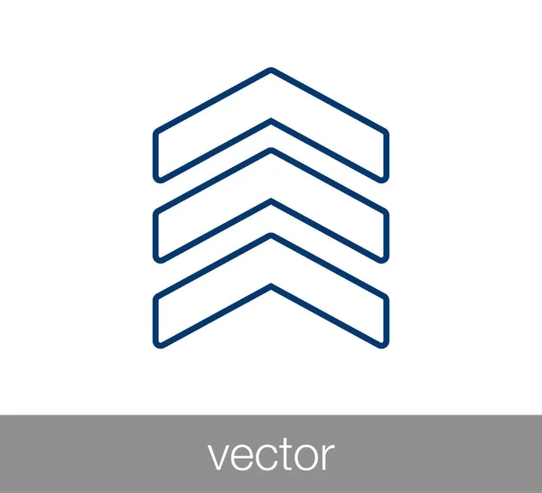 Trophy enkel ikon — Stock vektor