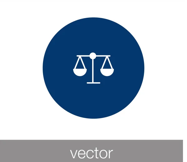 Ícone símbolo escala —  Vetores de Stock