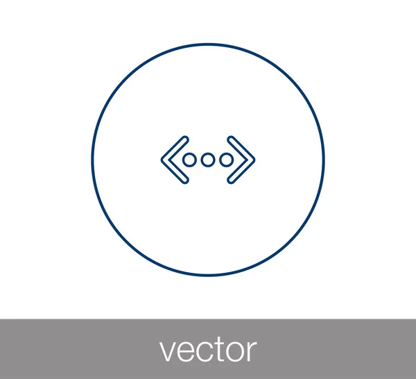 Icono de conexión ilustración . — Vector de stock