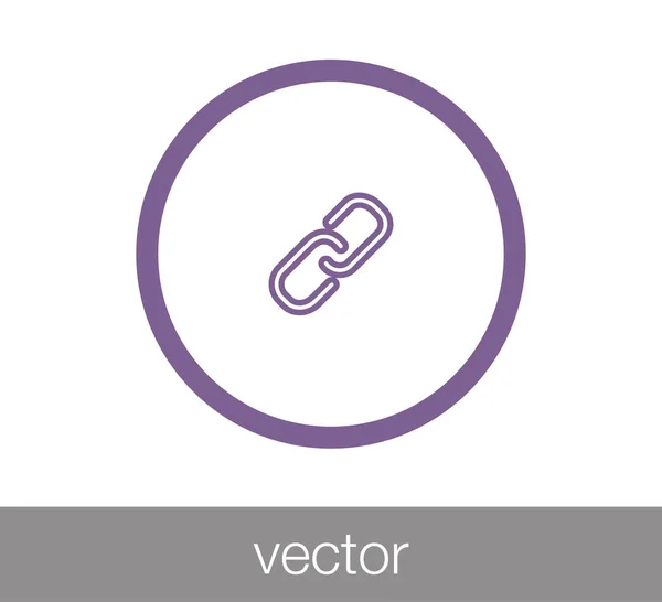 Paper clip icon. — Stock Vector