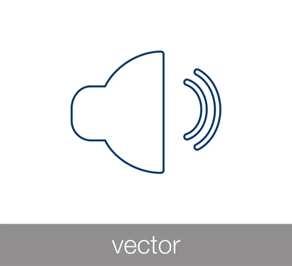 Aumentar icono de volumen . — Vector de stock